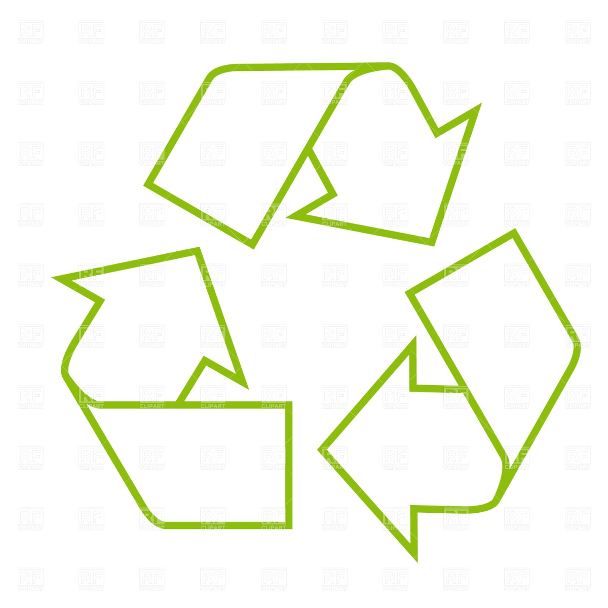 Recycle Icon Signs Symbols Maps Download Royalty Free Vector Clip    