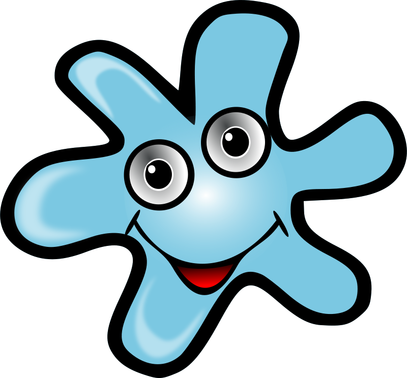 Bacteria Clipart Bacteria Clipart Blue Bacteria Png