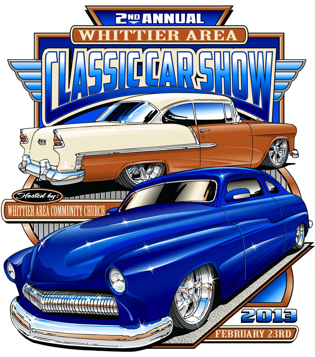Classic Car Show Clipart