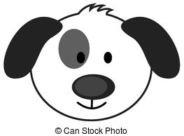 Dog Face Vector Clipart Illustrations  3510 Dog Face Clip Art Vector