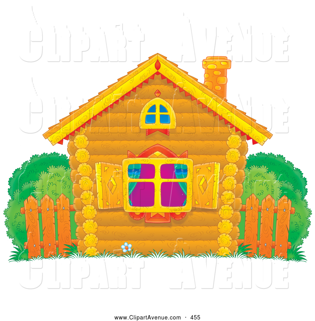 Log Home Clip Art