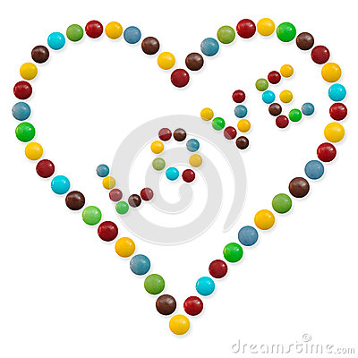Skittles Candy Clipart Heart Candy 29533389 Jpg