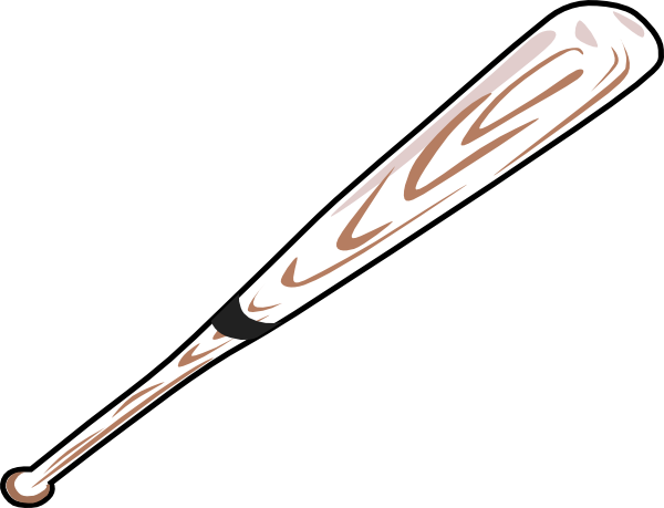 Baseball Bat Clip Art At Clker Com   Vector Clip Art Online Royalty
