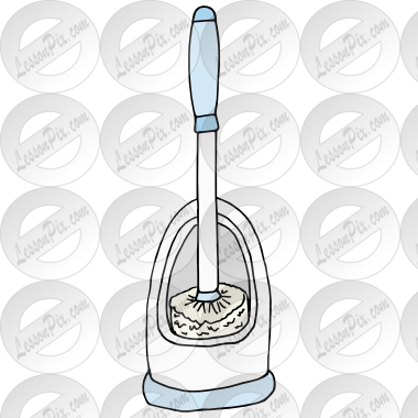 Brush Picture For Classroom   Therapy Use   Great Toilet Brush Clipart