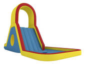 Inflatable Children S Slide   Royalty Free Clip Art