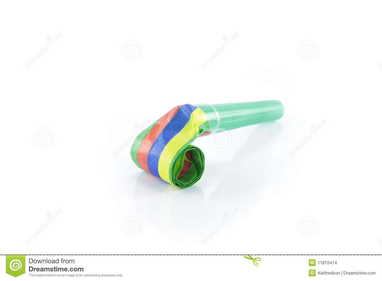 Party Blower Extended Party Blower Clipart 