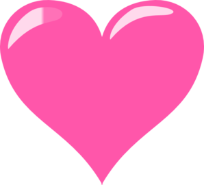 Pink Heart Clip Art At Clker Com   Vector Clip Art Online Royalty    