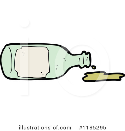 Royalty Free  Rf  Spilled Wine Clipart Illustration By Lineartestpilot
