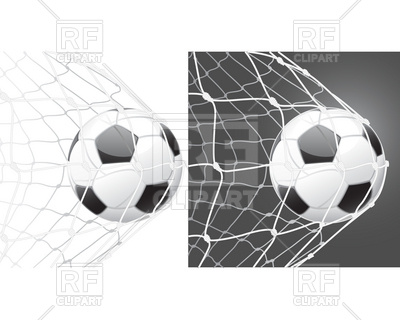 Score A Goal Soccer Ball And Stretched Net 6090 Sport And Leisure    