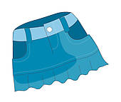 Skirt Illustrations And Clipart