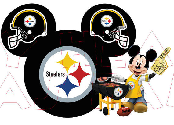 Steelers Nfl Football Iron On Transfer Digital Image Clipart Instant