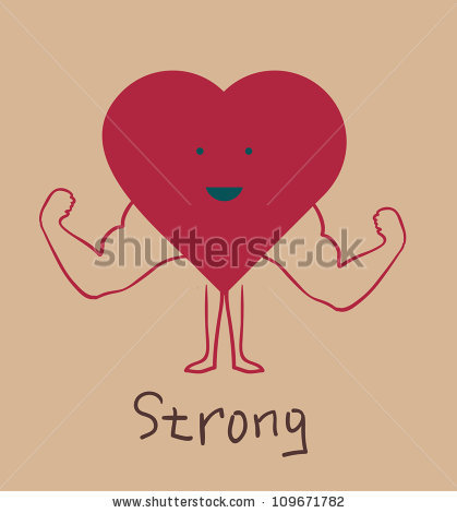 Strong Heart Clip Art