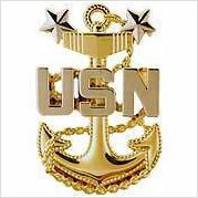 Us Navy Master Chief Petty Officer Anchor Pin Badge 2