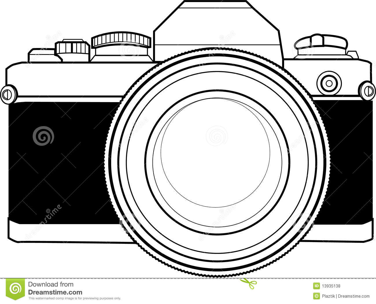 Vintage 35mm Camera Royalty Free Stock Photos   Image  13935138