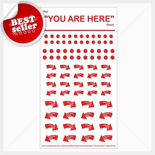 You Are Here Pack  3053 R Stik On Graphics By Real Estate Graphics