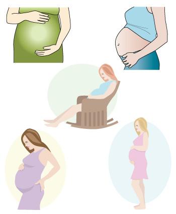 Click To Download This Pregnancy Clip Art