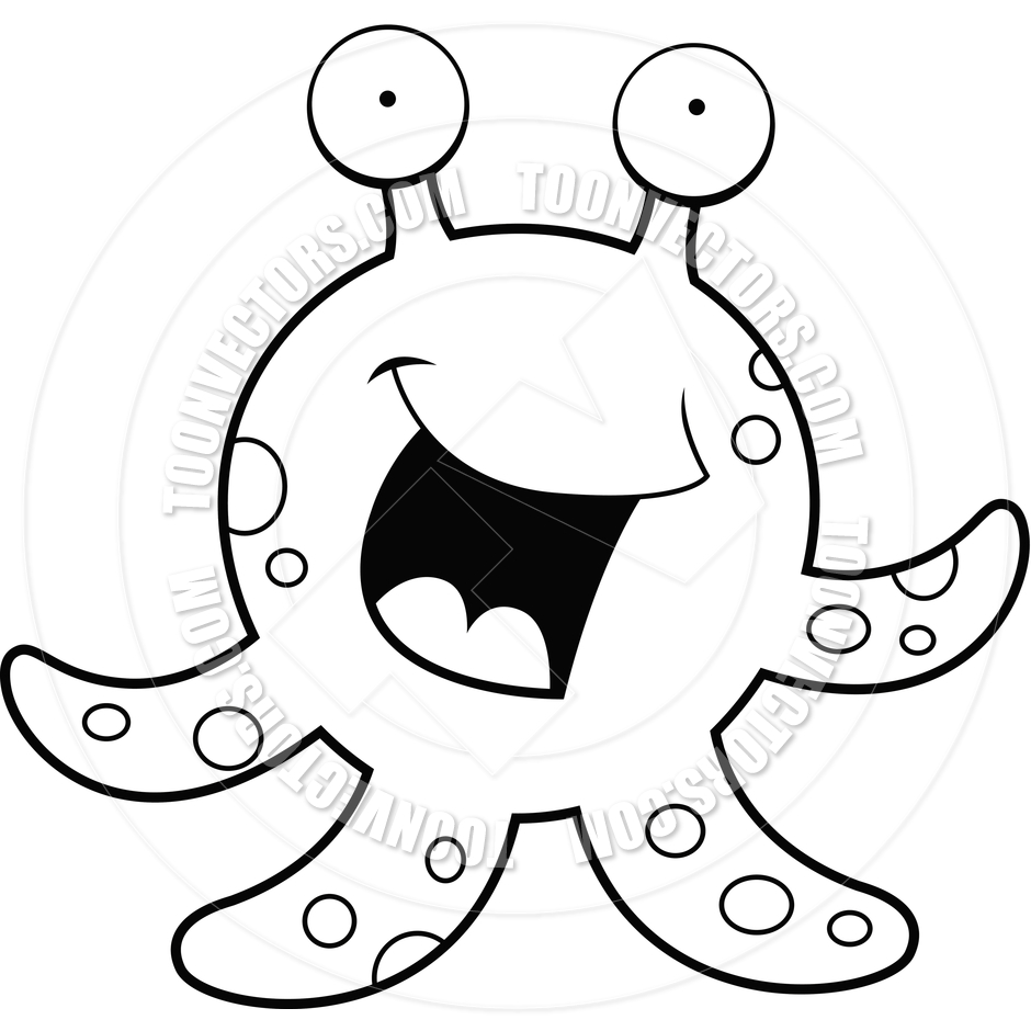     Clipart Funky Fluffy Monsters Bright Cute Fun Fuzzy Monster Clipart