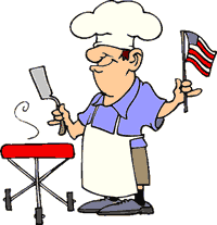 Clipart  Labor Day Weekend Free Clipart Funny Barbecue Clip Art Free