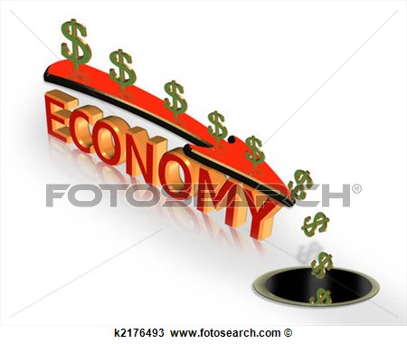 Economy Conceptual Image For The Current Economic Crisis K2176493 Foto
