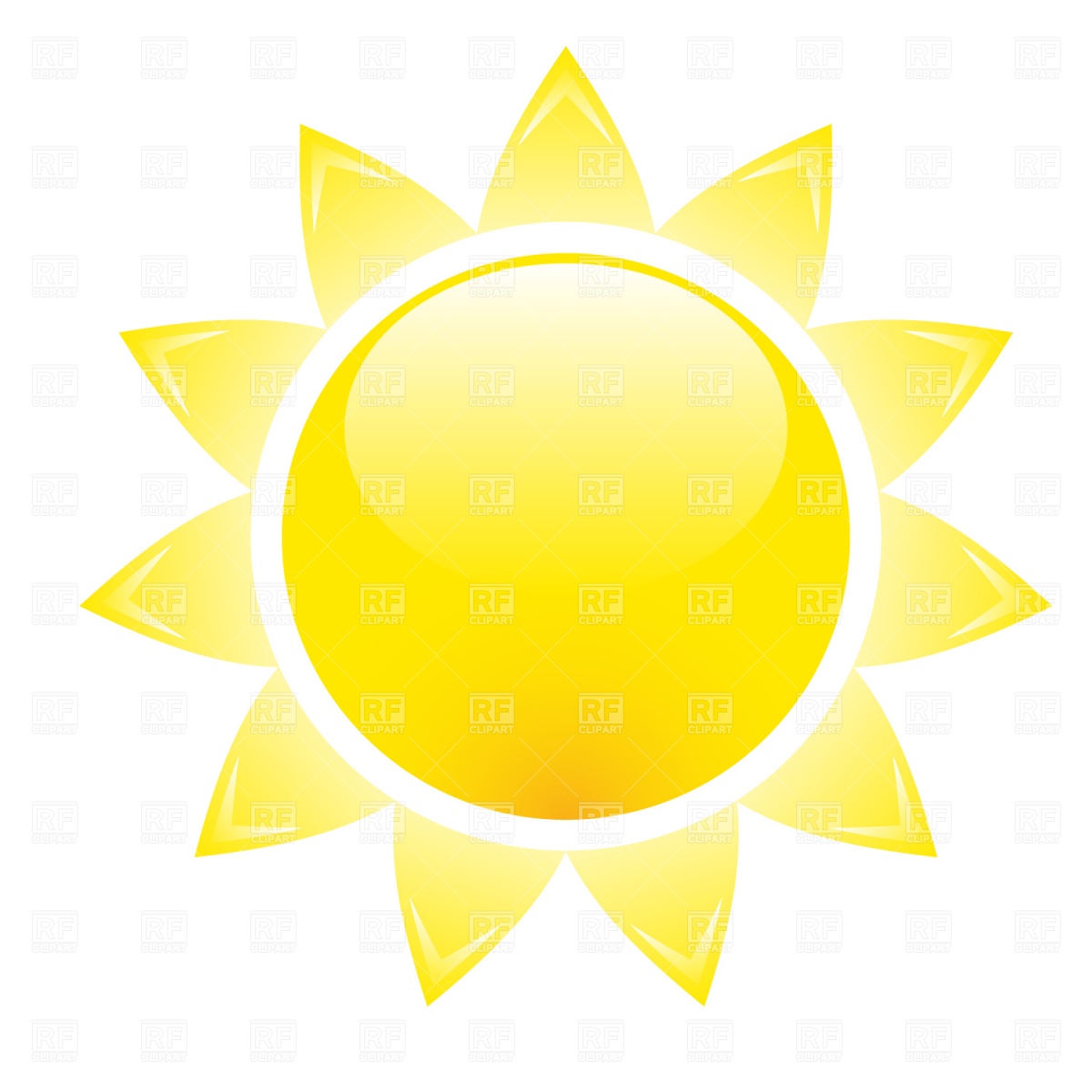 Glossy Sun 953 Travel Download Royalty Free Vector Clip Art  Eps