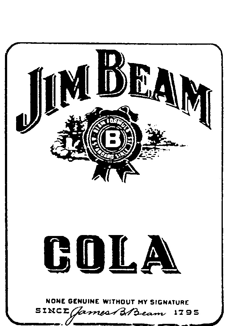 Jim Beam Logo Cola B Logo By Jim Beam