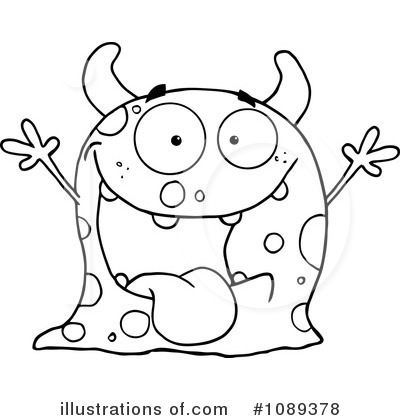 Monster Clipart  1089378   Illustration By Hit Toon