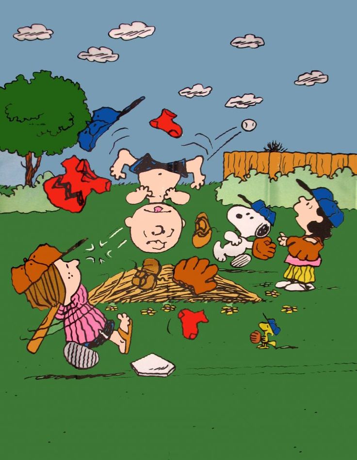 Peanuts Gang Baseball Flag   Workin  For Peanuts   Pinterest