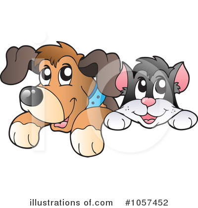 Royalty Free  Rf  Pets Clipart Illustration By Visekart   Stock Sample