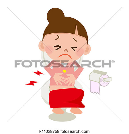Stock Illustration   Constipation  Fotosearch   Search Eps Clip Art