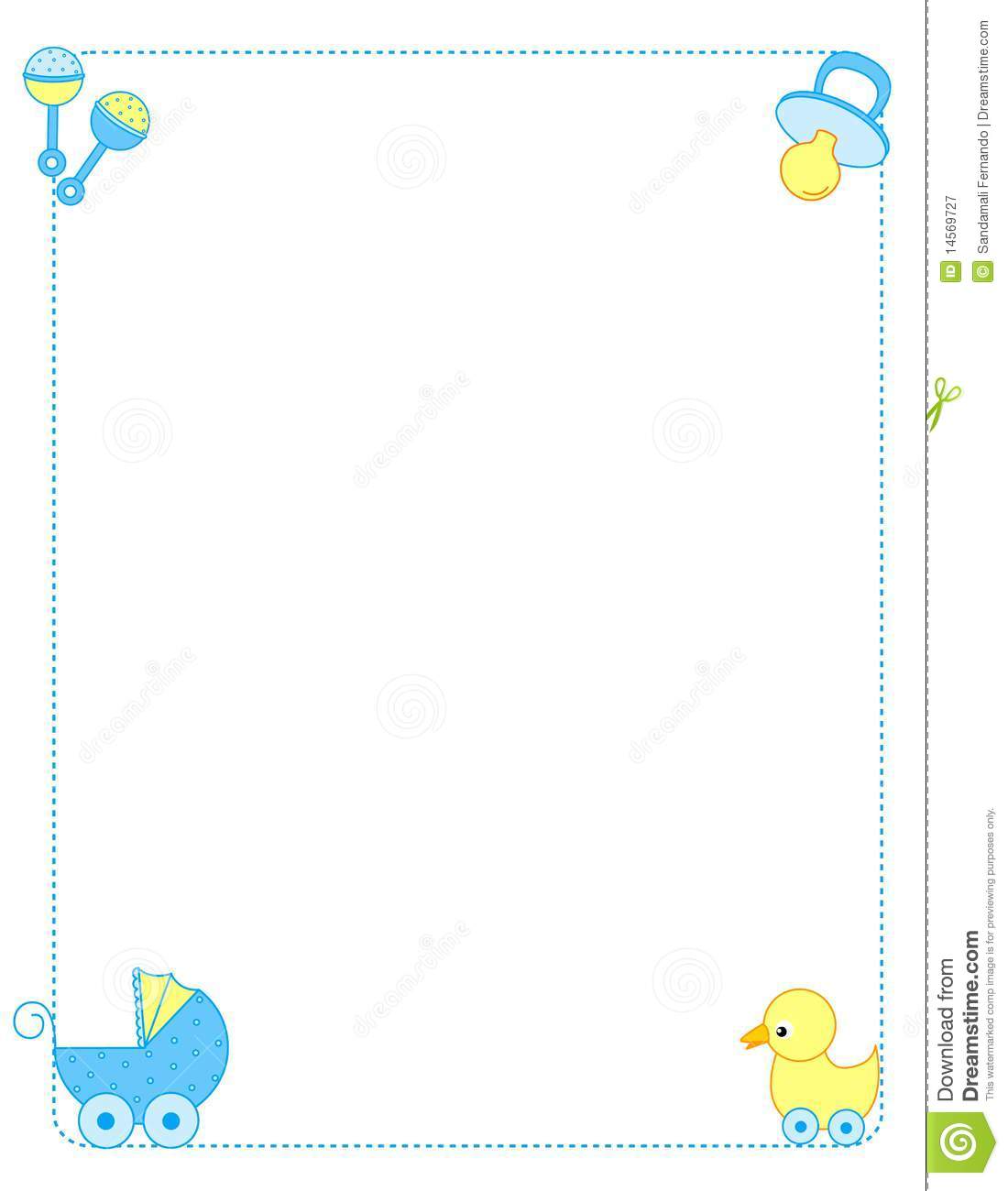 Baby Boy Border Clip Art Images   Pictures   Becuo