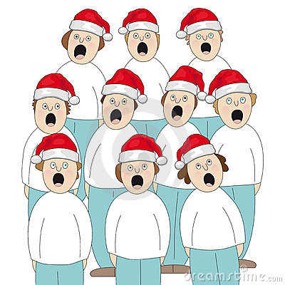 Christmas Kids Singing Clip Art Choir Christmas