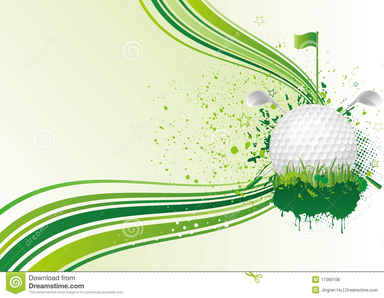 Golf Background Royalty Free Stock Photos   Image  17360108