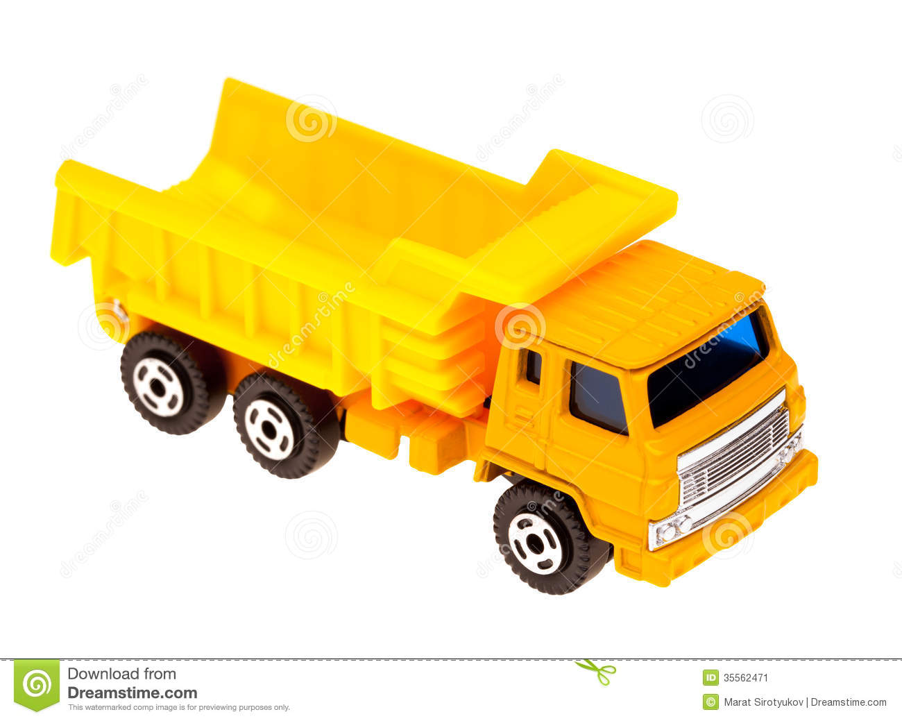 Toy Dump Truck Stock Image   Image  35562471