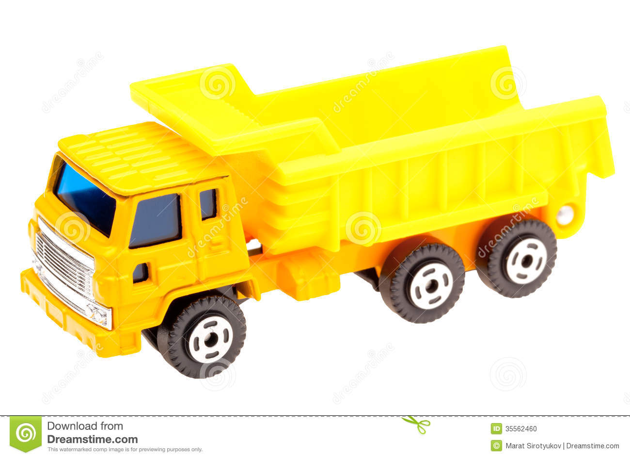 Toy Dump Truck Stock Photo   Image  35562460