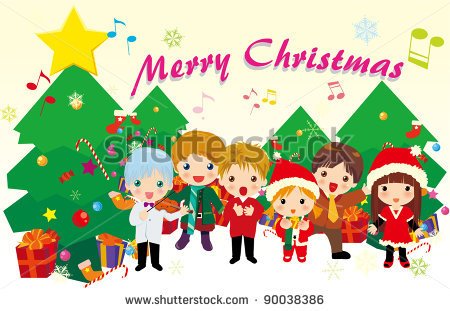 Vector Illustration Christmas Greeting Card Next Image Kid Vector