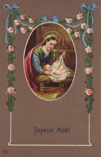 Vintage Nativity Postcards   Belznickle Blogspot   Vintage Nativity    