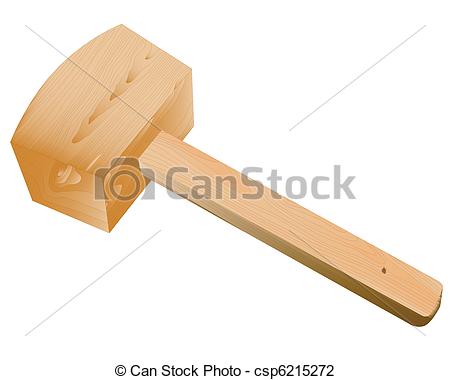 Wooden Mallet Clip Art Carpenter Wooden Mallet