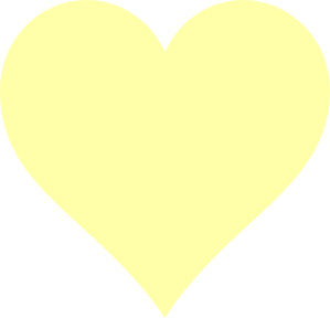 Yellow Heart Clip Art At Clker Com   Vector Clip Art Online Royalty
