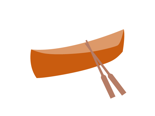 02 Canoe   Clip Art Free