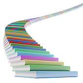 Books Stair Stock Illustrations   Gograph