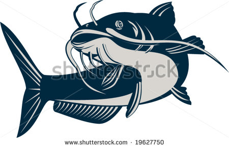 Catfish Cartoon Clip Art