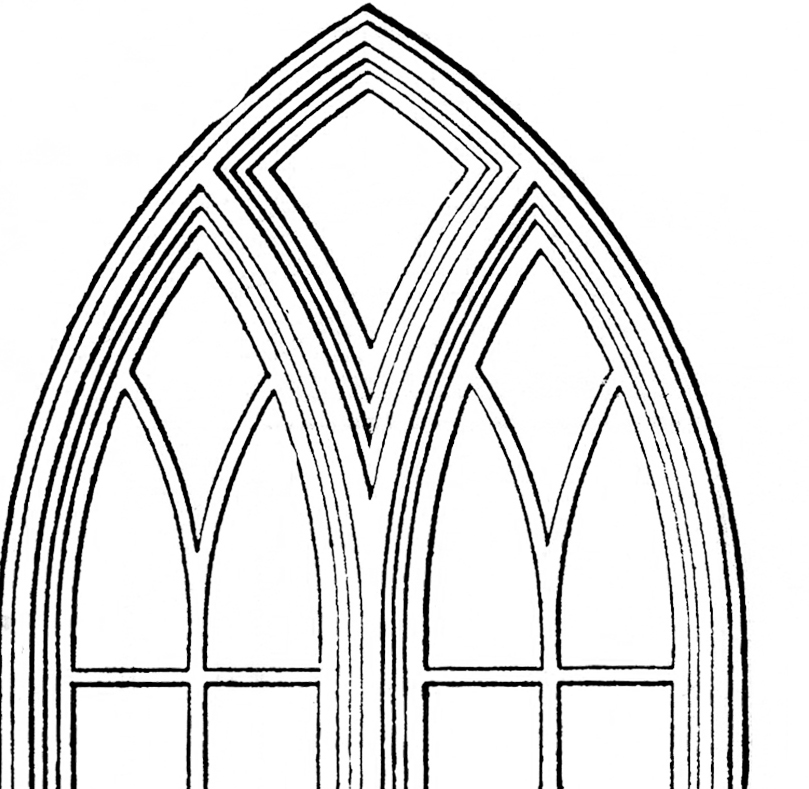 Church Windows Clip Art 2 Graphicsfairy Thumb