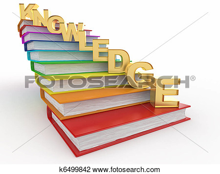 Clip Art   Word Knowledge On Books As Staircase  Fotosearch   Search