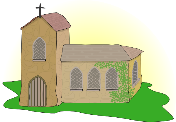 Country Church Clip Art At Clker Com   Vector Clip Art Online Royalty    