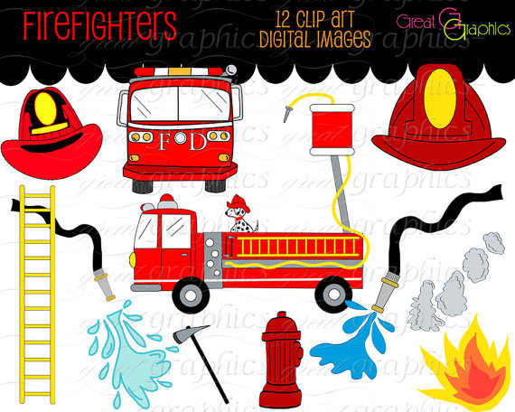 Firefighter Clipart Fireman Firefighter Clip Art Fire Engine Clip Art