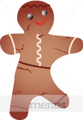 Gingerbread Boy Clipart