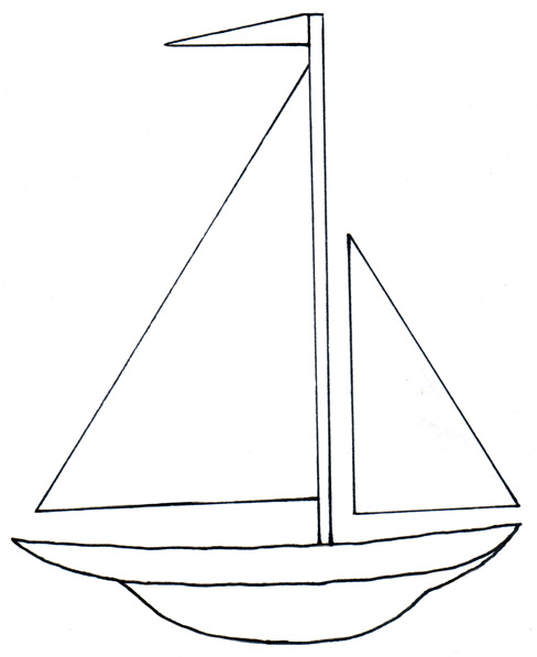 Go Back   Gallery For   Simple Sailboat Clipart