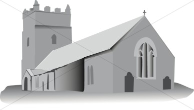 Medieval Church   Church Clipart