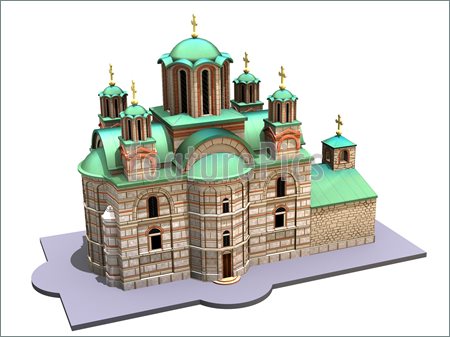 Old Church Illustration  Clip Art To Download At Featurepics Com