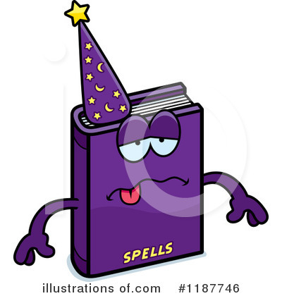 Spell Book Clipart  1187746 By Cory Thoman   Royalty Free  Rf  Stock